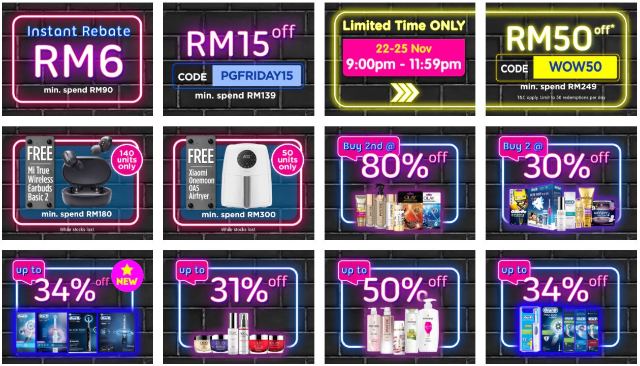 watson malaysia black friday and cyber monday sale