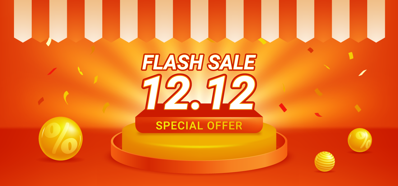 12.12 year end sale banner