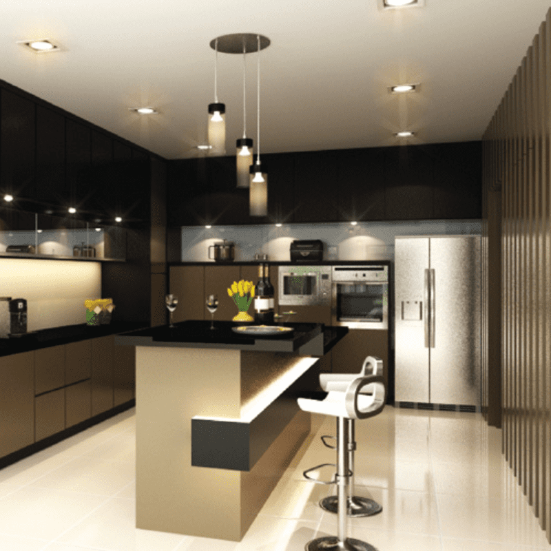 in cube customize kitchen cabinet malaysia