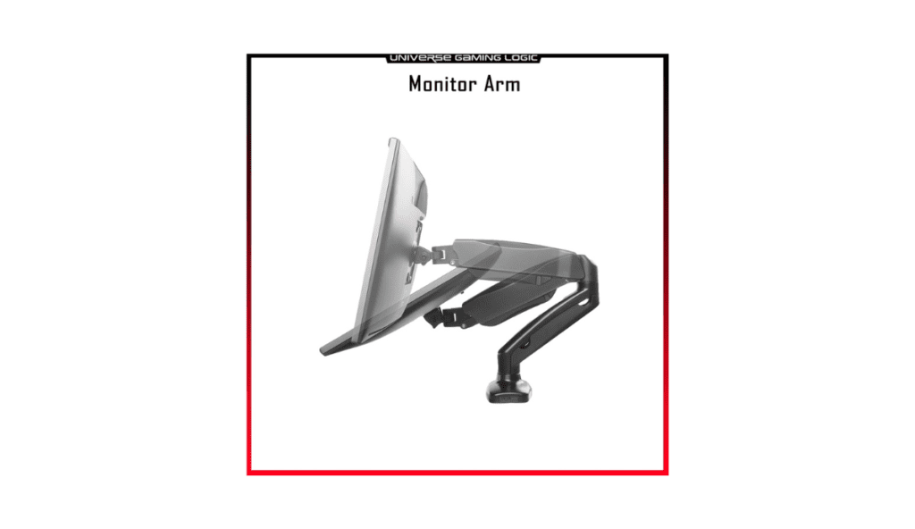 UGL Desktop Monitor Arm Gas Strut Flexi Mount Adjustable Stand Monitor Arm