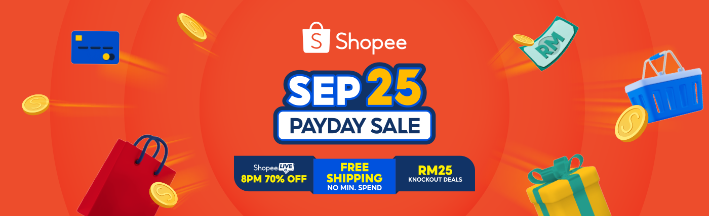 shopee 4.4 Mega Shopping Sale Promo Codes 2022