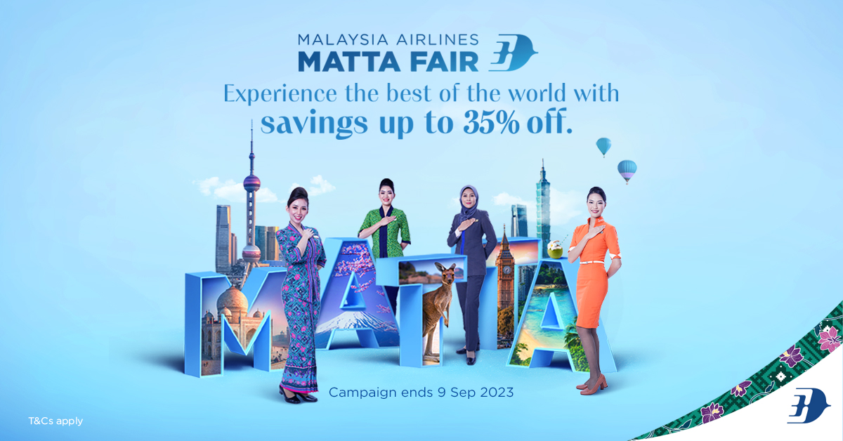 Matta Fair by Malaysia Airlines Promotion up to 35% OFF