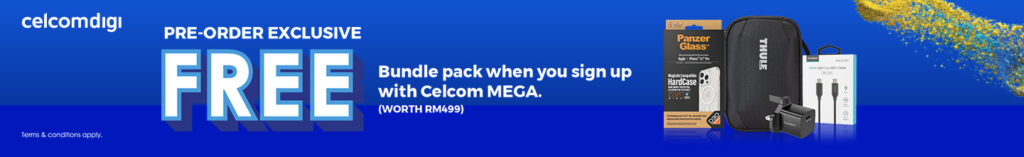 celcom bundle pack iphone preorder worth rm499